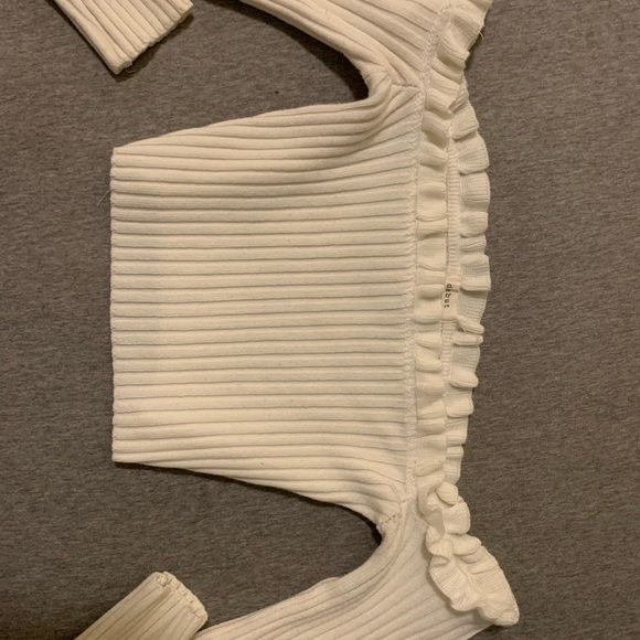 Long sleeve crop top - Picture 2 of 3